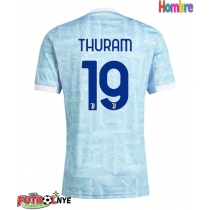 Camiseta Juventus Khephren Thuram #19 Visitante Equipación 2025-26 manga corta